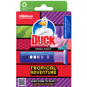 Duck Fresh Discs Tropical Adventure WC čistič 36 ml