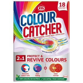 K2r Colour Catcher Stop obarvení prací ubrousky 18 kusů