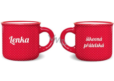 Nekupto Jmenný mini hrníček Lenka 100 ml