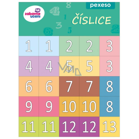 Ditipo Pexeso pro nejmenší Číslice 297 x 222 mm