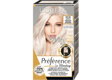 Loreal Paris Préférence Le Blonding permanentní barva na vlasy 11.11 Ultra světlá studená křišťálová blond