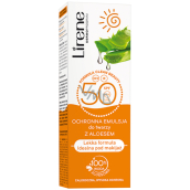 Lirene SC SPF50 ochranná pleťová emulze s Aloe vera 50 ml