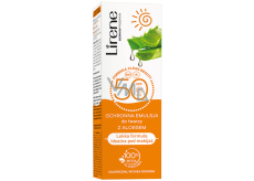 Lirene SC SPF50 ochranná pleťová emulze s Aloe vera 50 ml