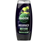 Radox Men 3v1 Relaxace Ostružina a zázvor sprchový gel pro muže 225 ml