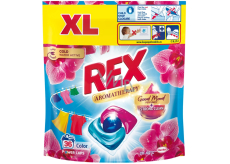 Rex XL Aromatherapy Power Caps Orchid univerzální prací kapsle 36 dávek 432 g