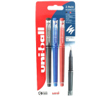 Uni Mitsubishi Gumovatelné pero s víčkem 0,7 mm mix barev 3 kusy