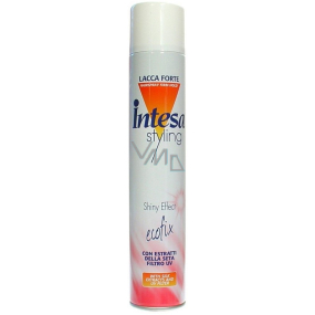 Intesa Styling Shiny Effect lak na vlasy s leskem silně tužící růžový 500 ml