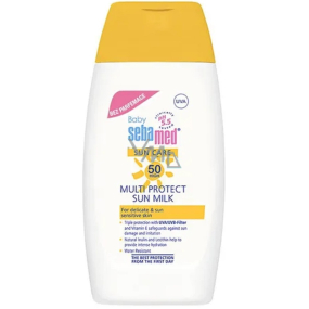 SebaMed Baby Sun Care OF50+ opalovací mléko pro děti bez parfemace 200 ml