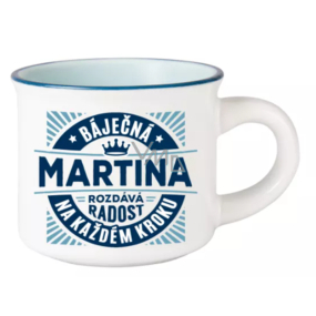 Albi Espresso hrneček Martina - Báječná, rozdává radost na každém kroku 45 ml