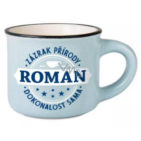 Albi Espresso hrneček Roman - Zázrak přírody, dokonalost sama 45 ml