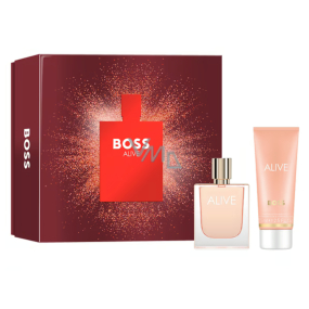 Hugo Boss Alive parfémovaná voda 50 ml + tělové mléko 75 ml, dárková sada pro ženy