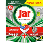 Jar Platinum Plus All in one Lemon kapsle do myčky nádobí 102 kusů