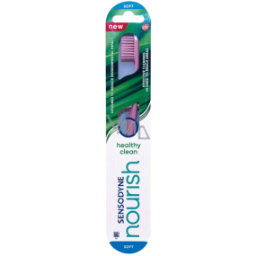 Sensodyne Nourish Healthy Clean Soft zubní kartáček 1 kus