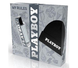 Playboy My Rules toaletní voda 60 ml + čepice, dárková sada pro muže