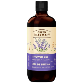 Green Pharmacy Levandule a lněný olej sprchový gel 500 ml