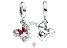 Charm Sterlingové stříbro 925 Disney Minnie silueta, přívěsek na náramek film