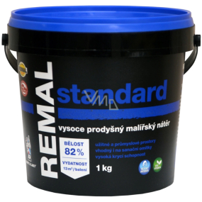 Remal Standard vysoce prodyšná barva na zeď 1 kg