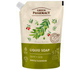 Green Pharmacy Oliva a góji tekuté mýdlo náhradní náplň 460 ml