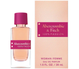 Abercrombie + Fitch 100% Passion parfémovaná voda pro ženy 30 ml