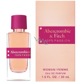 Abercrombie + Fitch 100% Passion parfémovaná voda pro ženy 30 ml