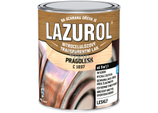 Lazurol Pragolesk C1037 nitrocelózový lak na dřevo 0,75 l