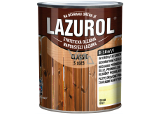 Lazurol Classic S1023 syntetická olejová lazura na dřevo 010 Bílý 2,5 l