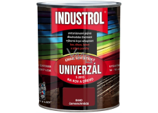 Industrol S2013 Univerzál lesk vrchní barva na kov a dřevo 8440 Červenohnědá 0,75 l   