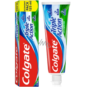 Colgate Triple Action XXL pack zubní pasta 125 ml