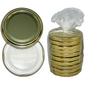 Víčko na zavařování ovoce a zeleniny 66 mm10 kusů Víčko na zavařování ovoce a zeleniny 66 mm10 kusů