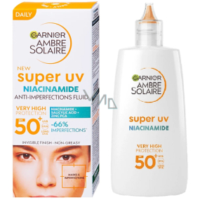 Garnier Ambre Solaire Niacinamide OF50 denní pleťový fluid super UV 40 ml