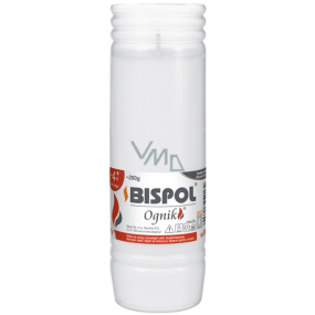 Bispol Ognik litá hřbitovní svíčka 240 g 4 dny
