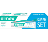 Elmex Sensitive zubní pasta 75 ml + Ultra Soft zubní kartáček 1 kus
