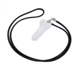 Křemen Penis amulet pro plodnost, přívěsek přírodní kámen ručně broušený 3 cm, nejdokonalejší léčitel