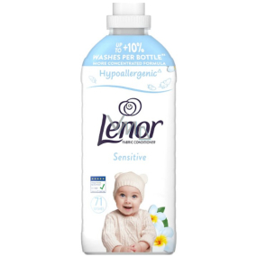 Lenor Sensitive koncentrovaná aviváž pro citlivou pokožku 71 dávek 1491 ml