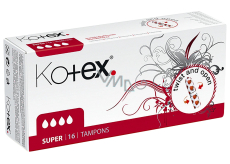Kotex Super tampóny, 16 ks