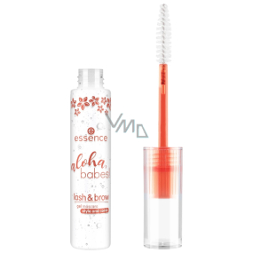 Essence Aloha, babes! gelová řasenka na řasy a obočí 01 Ready, Sun-set, Go! 9 ml