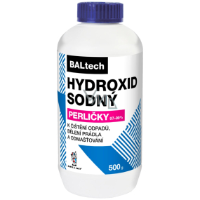 Baltech hydroxid sodný k čištění odpadů, perličky 500 g
