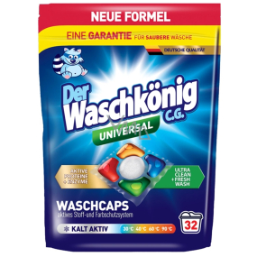 WaschKönig kapsle na praní Universal – 32 ks