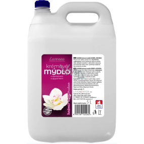 Lavonea Kašmír a orchidea krémové mýdlo 5 l