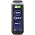 Nivea Men Deep Clean 3v1, sprchový gel, 500 ml