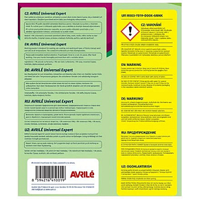 Avrilé Expert Universal prací prášek, 50 praní 3 kg Avrilé Expert Universal prací prášek, 50 praní 3 kg
