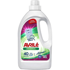 Avrilé Universal prací gel univerzální, 40 praní 1,5 l Avrilé Universal prací gel univerzální, 40 praní 1,5 l