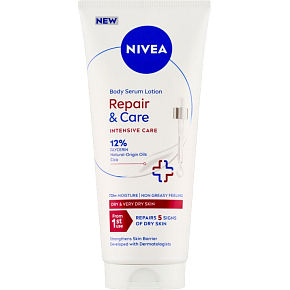 NIVEA intenzivní tělové sérum Repair & Care 200 ml NIVEA intenzivní tělové sérum Repair & Care 200 ml