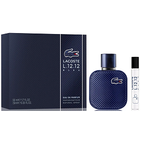 LACOSTE L.12.12 Bleu set parfémovaná voda 50 ml + parfémovaná voda 7,5 ml, dárková sada pro muže LACOSTE L.12.12 Bleu set parfémovaná voda 50 ml + parfémovaná voda 7,5 ml, dárková sada pro muže
