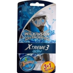Wilkinson Xtreme 3 Activ holicí strojek 3+1 kusů
