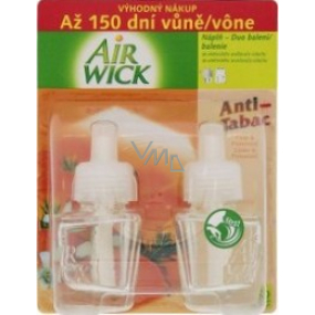 Air Wick Anti Tabac tekutá náplň náhradní náplň 2 x 19 ml