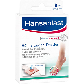 Hansaplast náplast na kuří oka, 8 ks Hansaplast náplast na kuří oka, 8 ks
