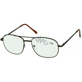 Berkeley Čtecí dioptrické brýle +1,0 hnědé velké 1 kus MC2004