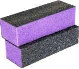 Pilník na nehty 3 stranný blok 9,5 x 3,3 x 2,5 cm