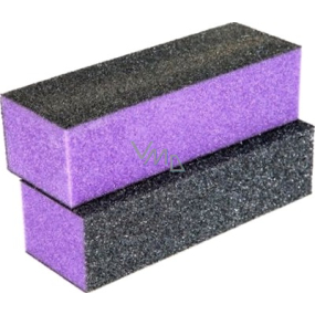 Pilník na nehty 3 stranný blok 9,5 x 3,3 x 2,5 cm